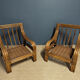 Rattan lounge