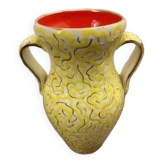 Vallauris ceramic vase