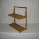Rattan wall shelf - 60s bamboo