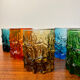 Lot de 6 verres Geoffrey Baxter années 60