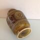 Olive green vintage vase ceramic Fat Lava Bay Keramik
