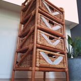 Chiffonier en rotin