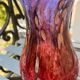 Vase de Murano vintage avec incrustation d’or