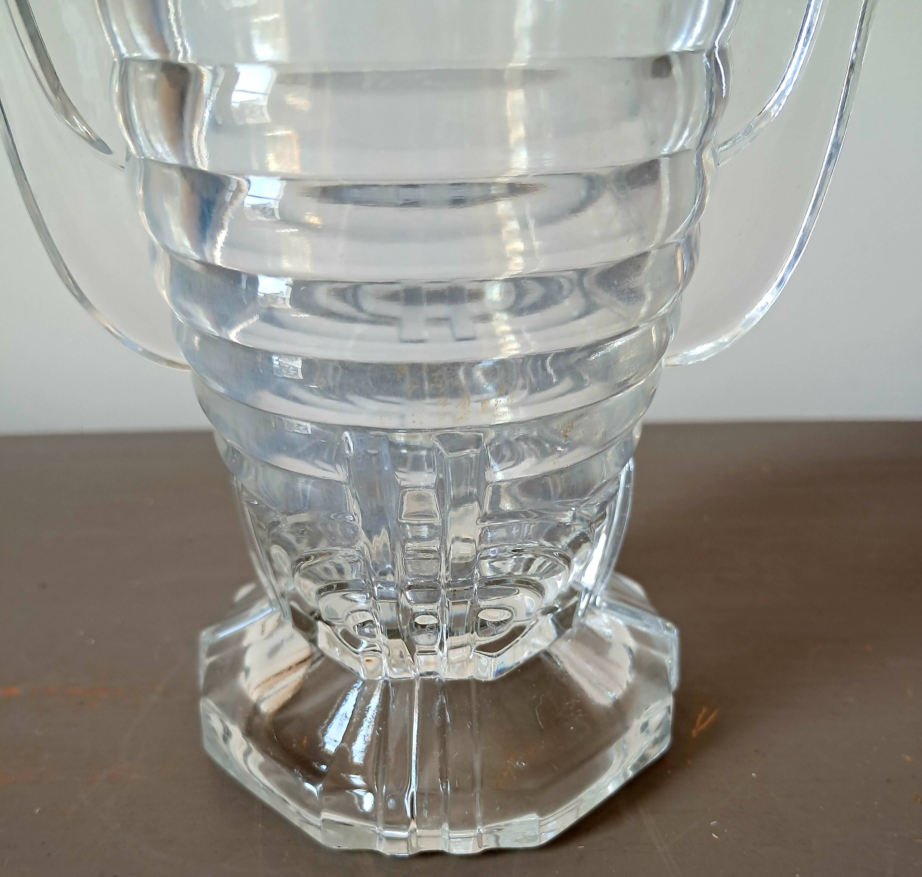 Marcelle vase, Val Saint Lambert. Art Deco