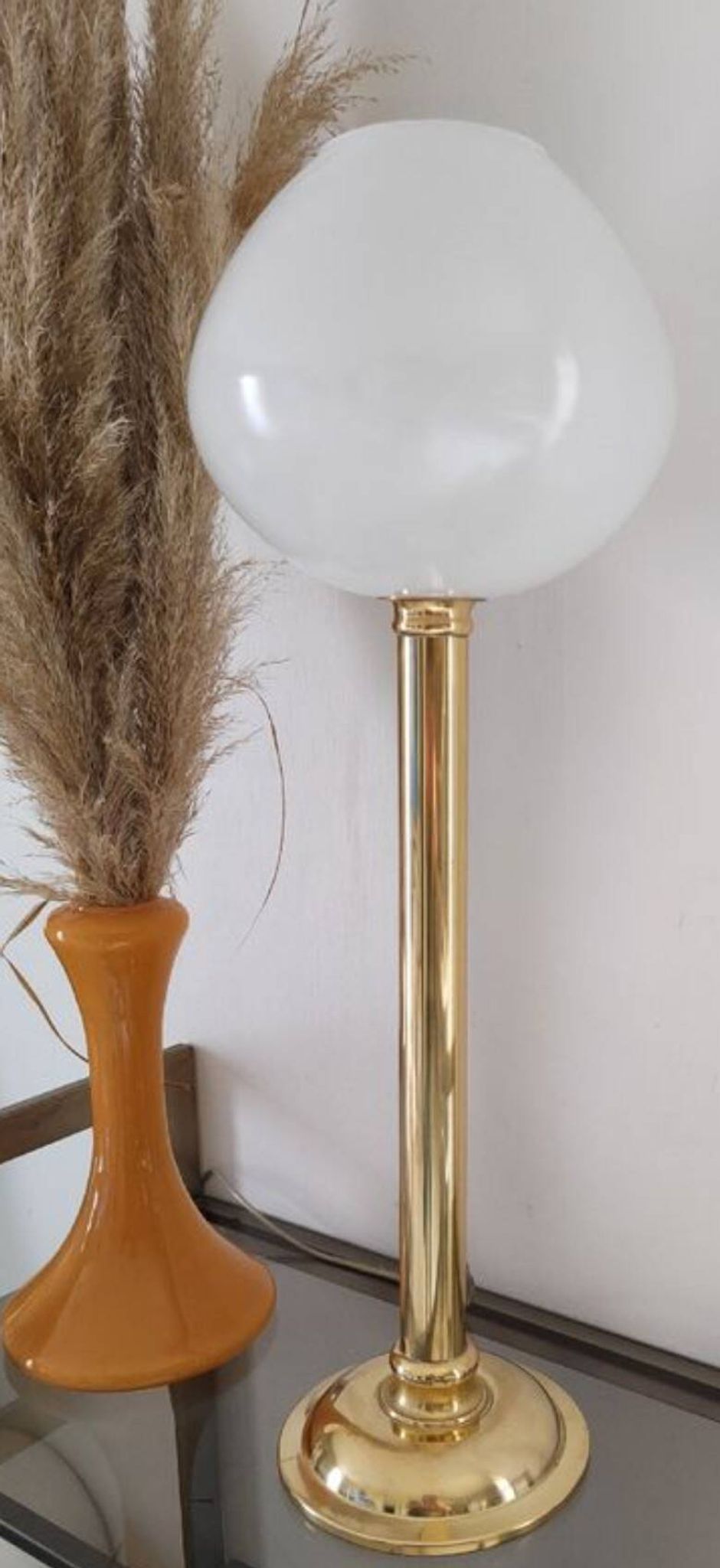 Vintage brass lamp 1960