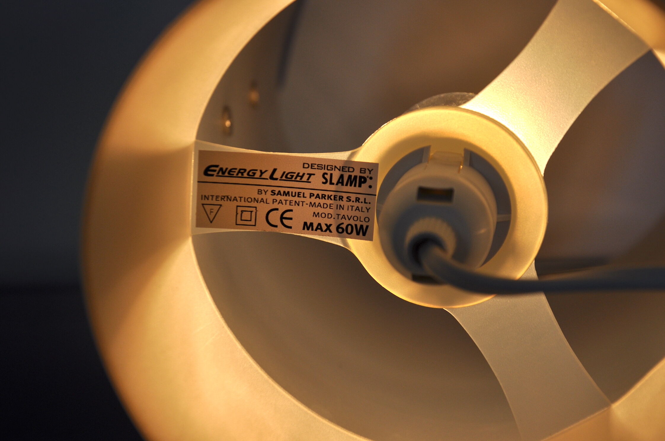 Samuel Parker Lamp for Slamp, 1980