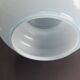 Vintage blue opaline glass pendant light