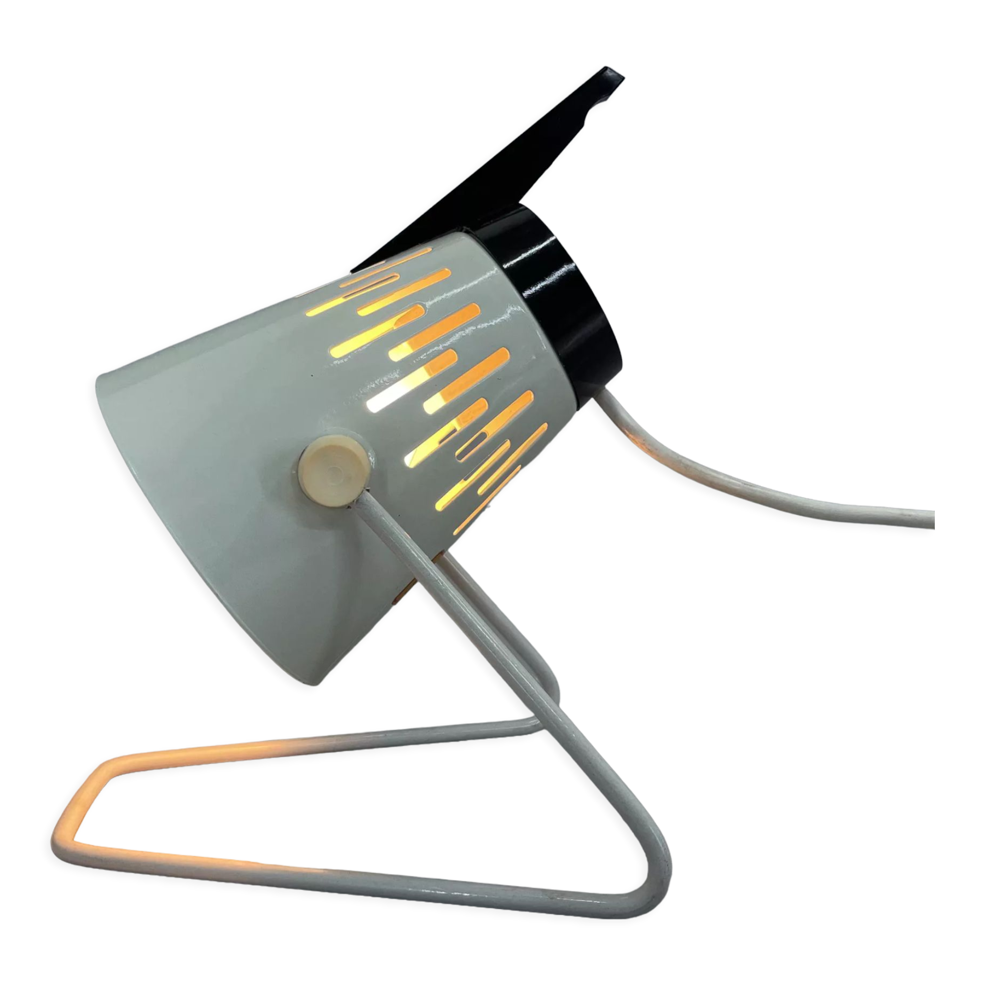 German Vintage Table Lamp from VEB Quarzlampen Markleeberg, 1970's