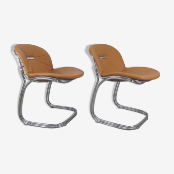 Chairs Sabrina design Gastone Rinaldi 70s Space Age