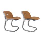 Chairs Sabrina design Gastone Rinaldi 70s Space Age