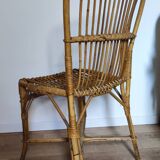 Chaise en rotin