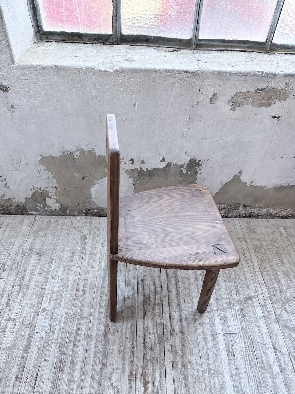 Brutalist office chair set from the 1950s.