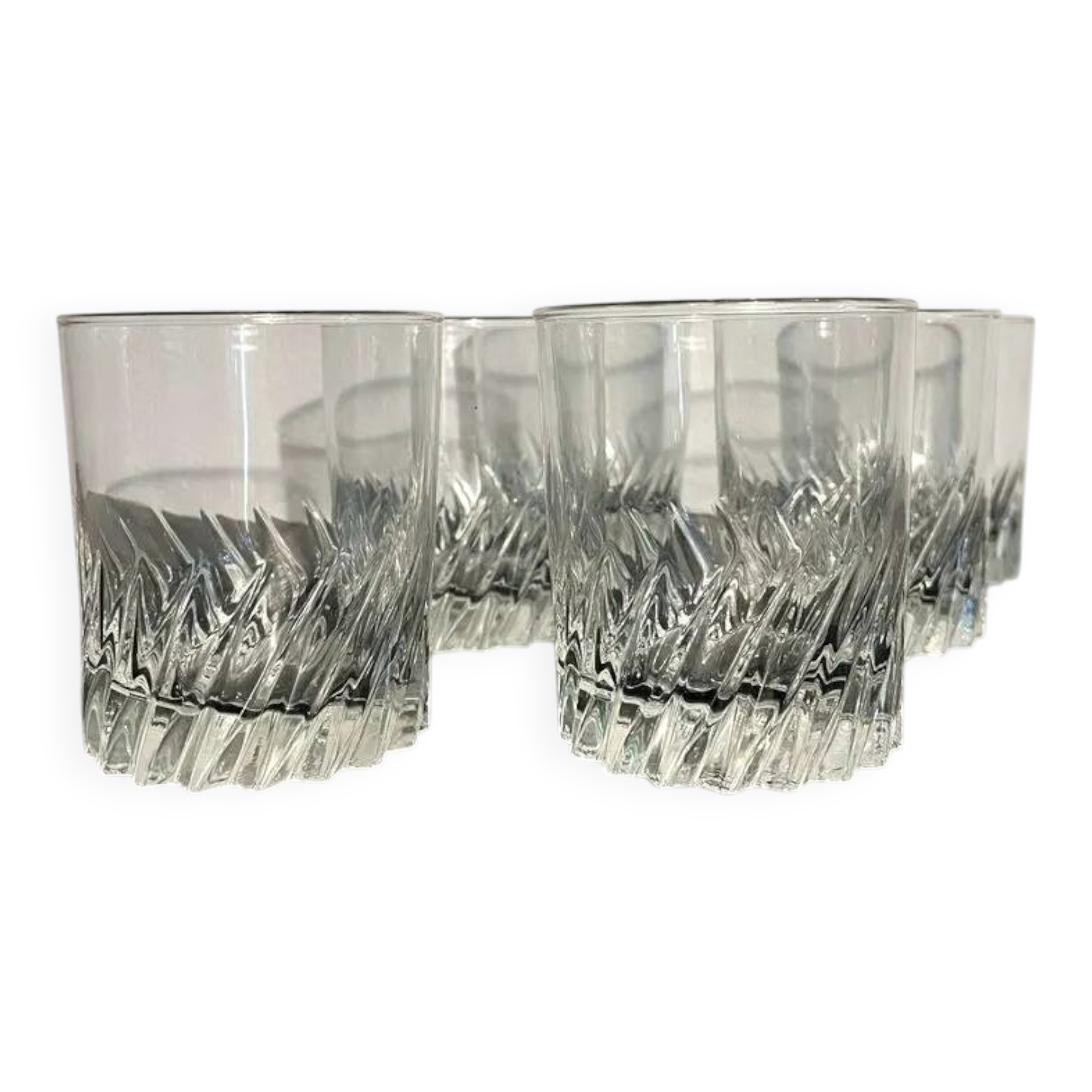 Vintage whisky glasses