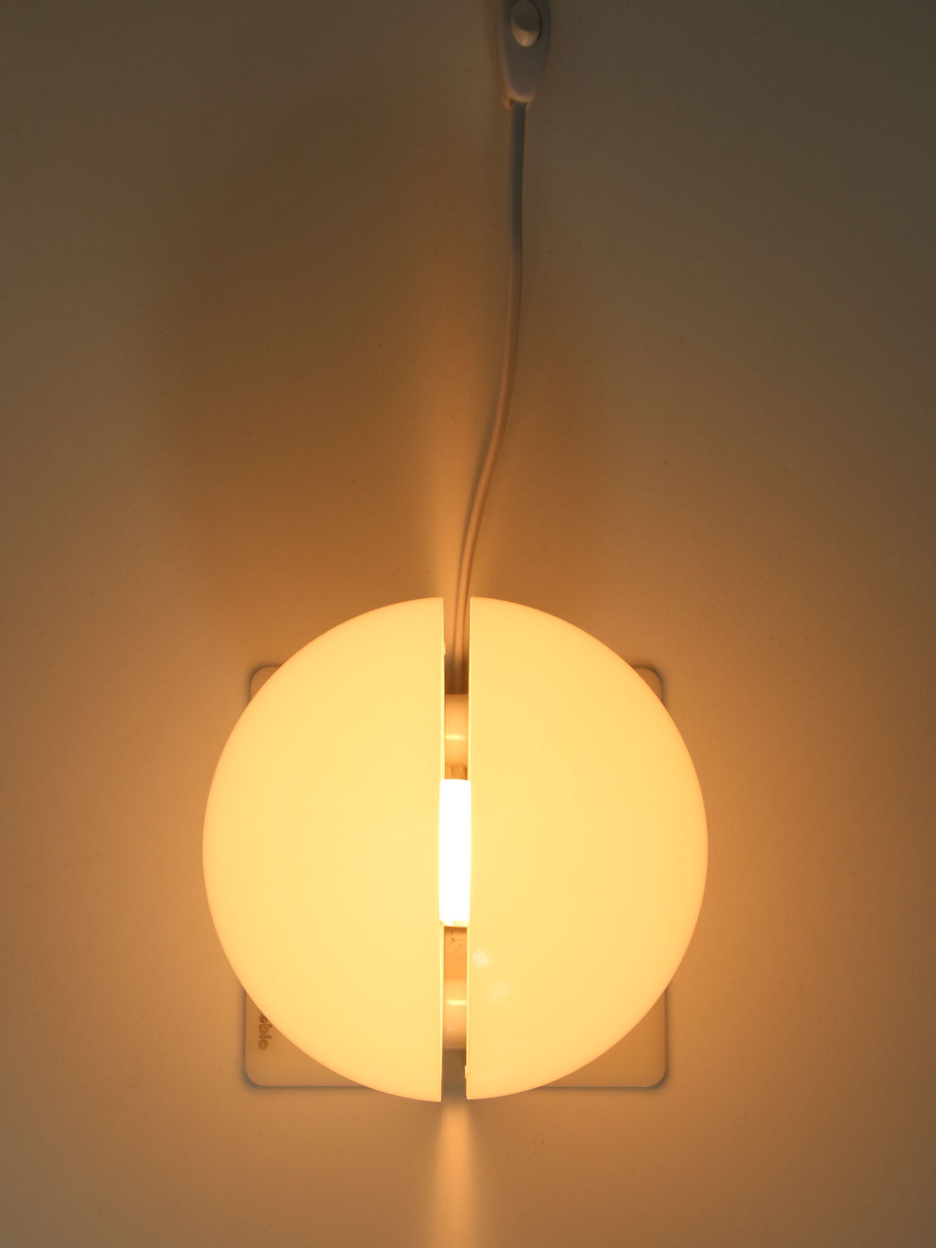 Lampe de table Sirio italienne de Guzzini par Brazzoli & Lampa