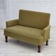 1950s, Danish 2-seater sofa, green furniture wool fabric.