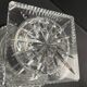 Large bowl on foot – Cut crystal - 20th century