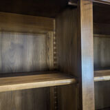 Louis Philippe style bookcase in cherry wood