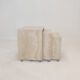 Set of 3 Italian Travertine Nesting Tables, 1980s