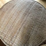 Table basse osier rotin