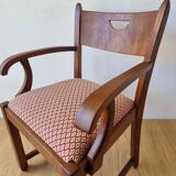 Oak office chair from the 1950s.