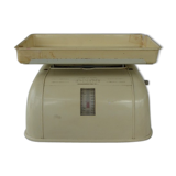 Beige vintage 1950 testut scale
