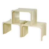 Vintage Scagno stackable tables set of 3 – Giotto Stoppino for Elco