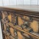 Commode anglaise en chêne des années 1950