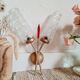 Glass and brass wall lamp 50s