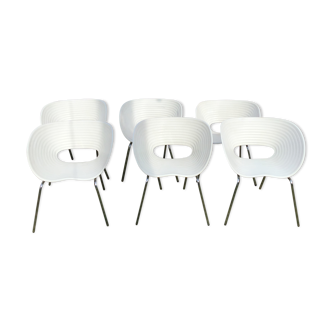 6 chairs Vac chairs by Ron Arad