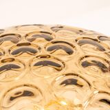 Wall/Ceiling Light in Smoked Glass, Sputnik, Germany