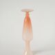 Opaline vase, pale pink, 1970 - 26.5 x 7 cm