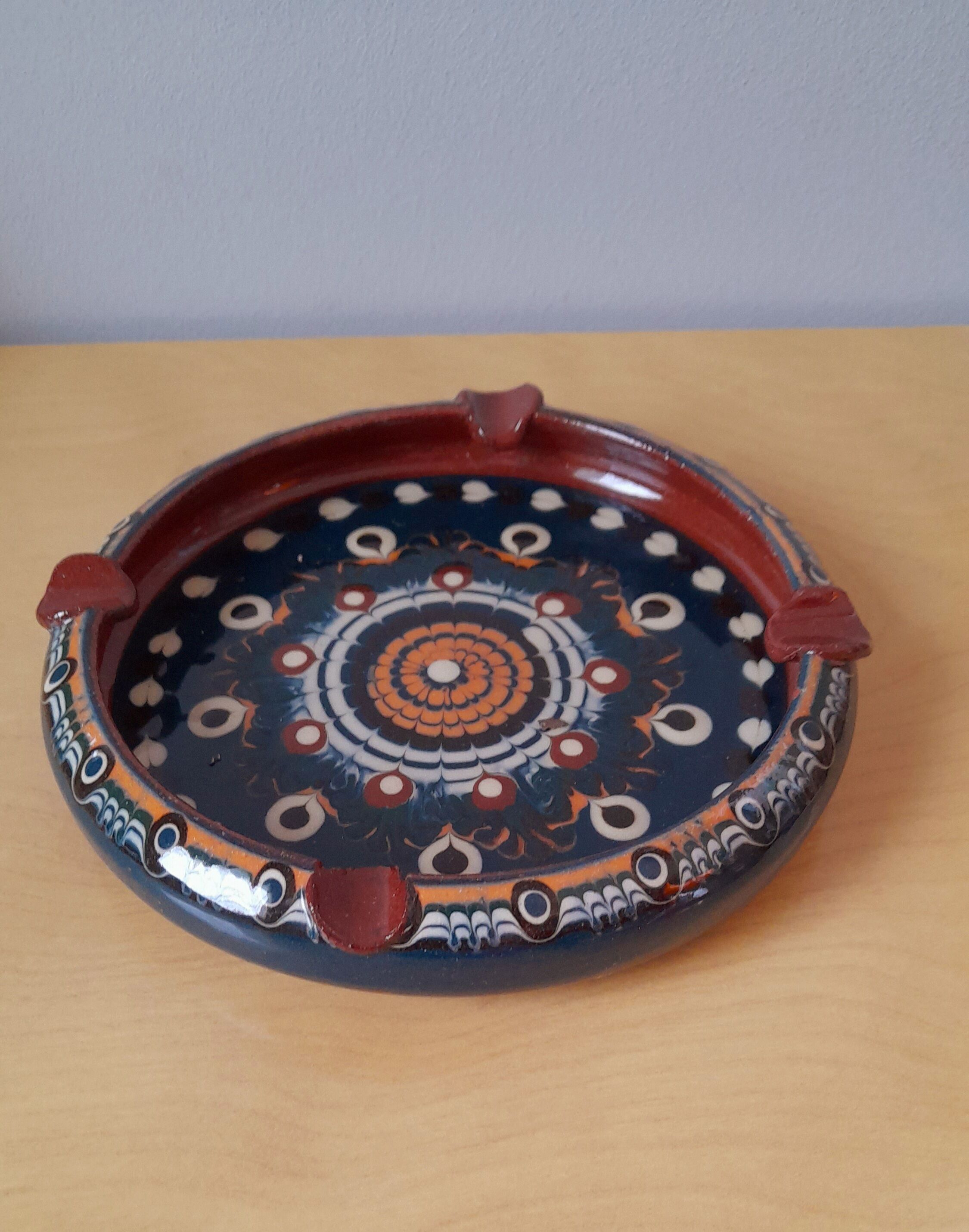 Ceramic ashtray 70s