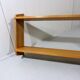 Beech wooden wall rack / book shelf, 1960’s