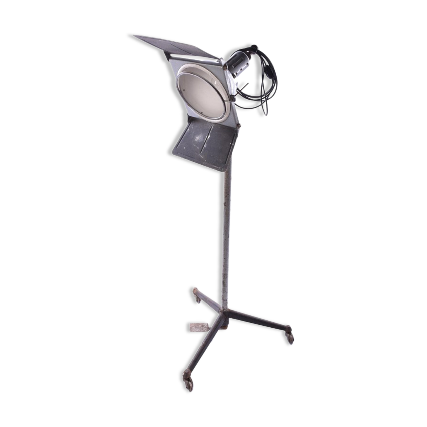 Vintage film studio spot on stand