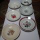 Assortiment de 6 assiettes creuses anciennes