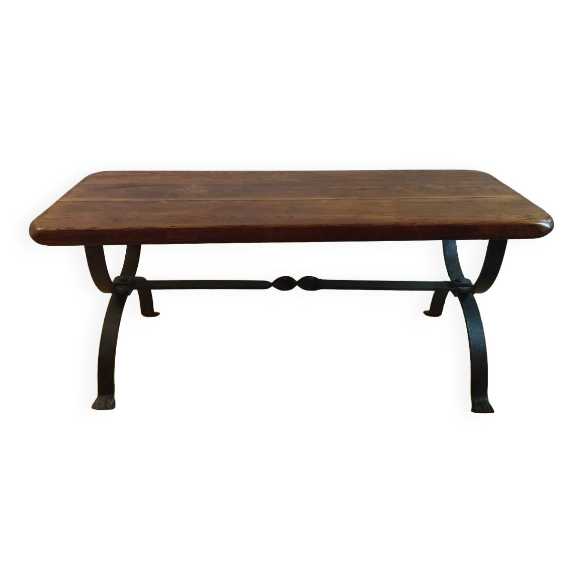 Vintage oak coffee table