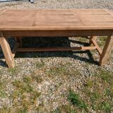 Farmhouse table with bench