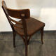 Suite de 4 chaises de bistrot Baumann vintage