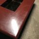 Table basse de Jean Claude mahey, laque, 1970, design vintage
