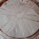 Glass salad bowl