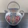Jug with floral decoration