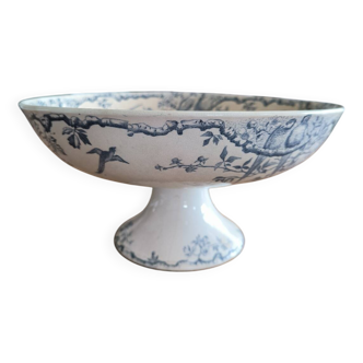Rambouillet model footed bowl, Lunéville factory
