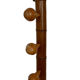 Coat rack hook in natural wood late 19th century