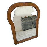 Large solid wood mirror