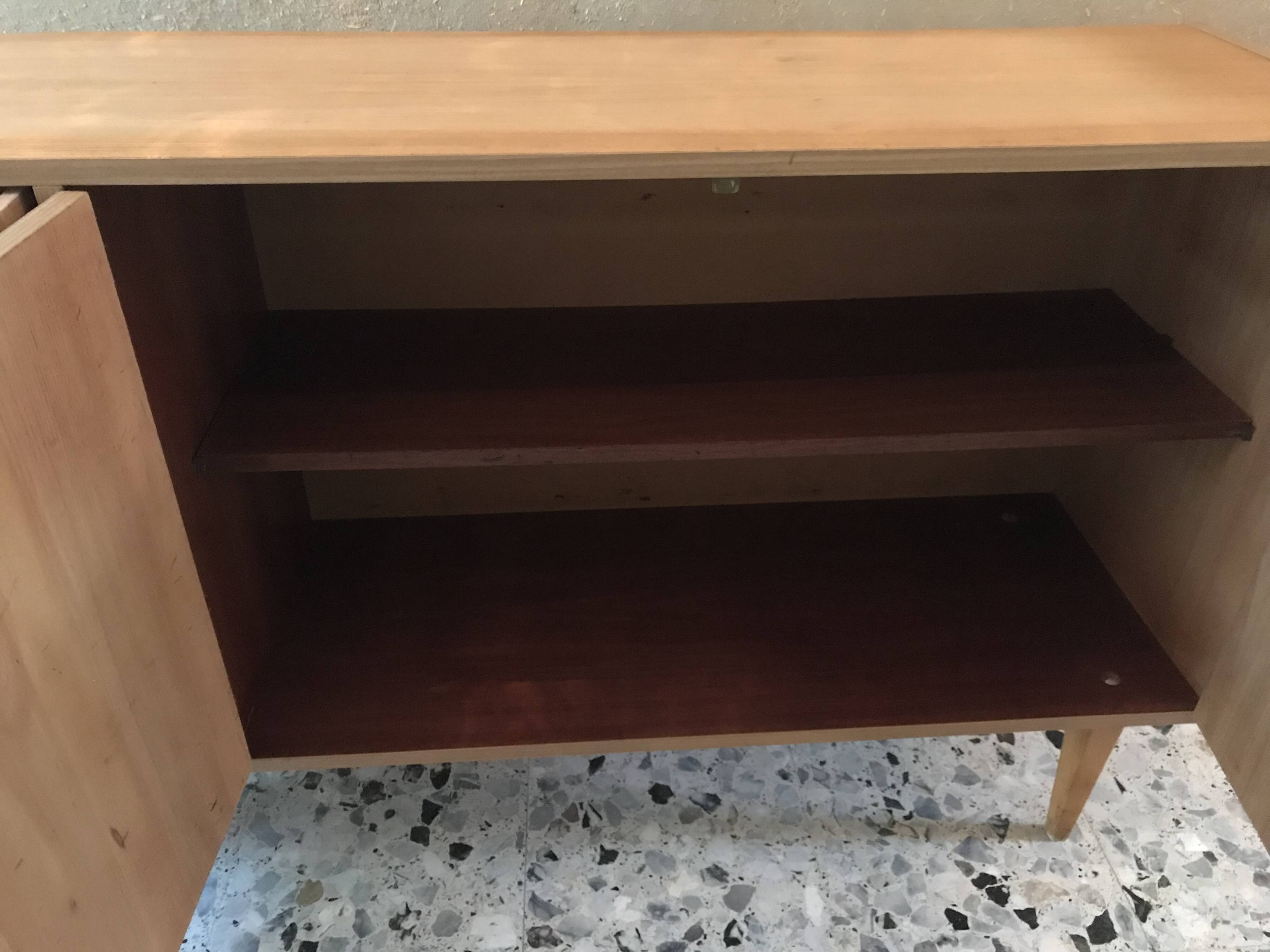 Vintage sideboard in light wood
