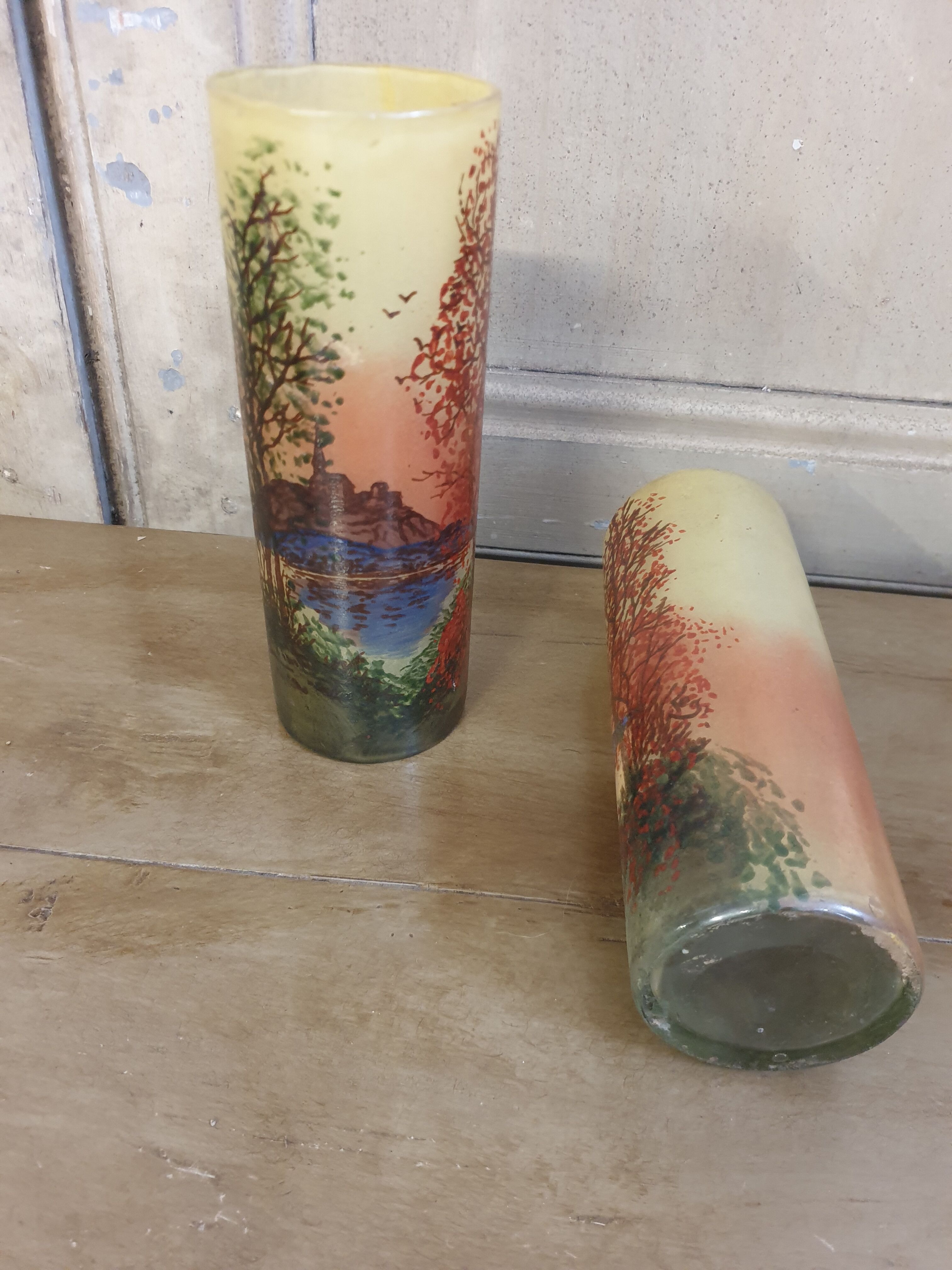 Paire de vases Legras