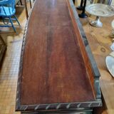 English mahogany showcase