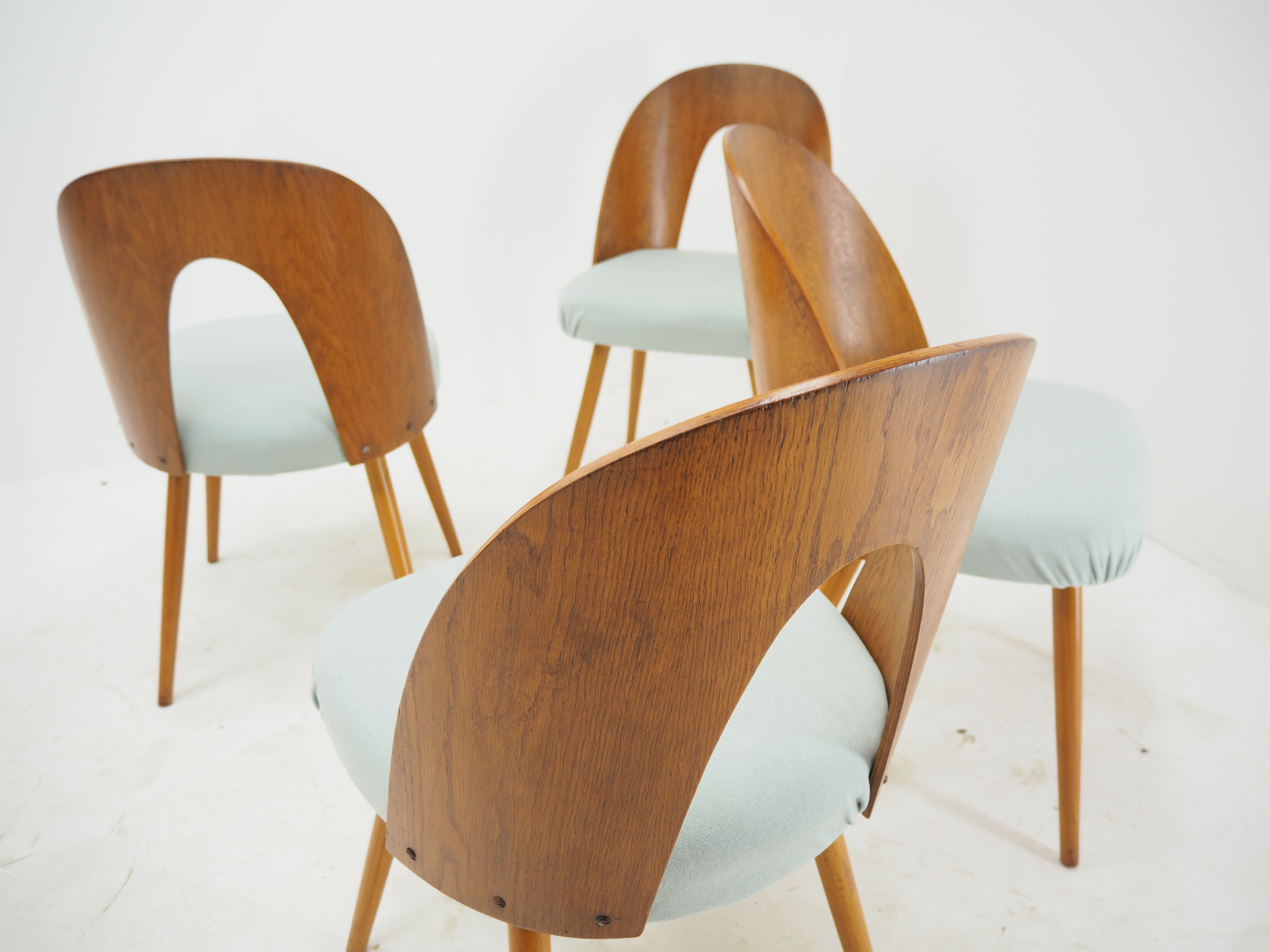 1960s Antonin Suman Dining Chairs , Set of 4