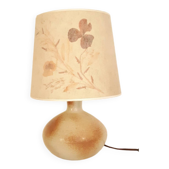 Vintage ceramic lamp by JM Dehoux