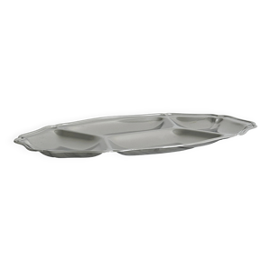 Plat à compartiments - inox